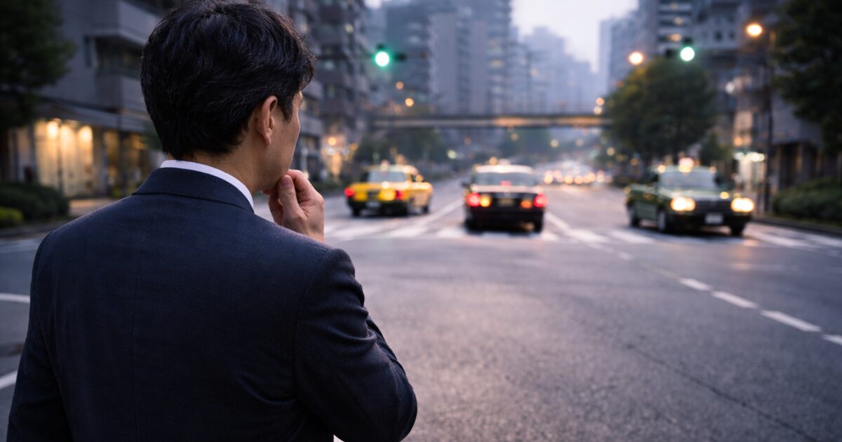 40代でタクシー転職を考える人が会社選びの方向性を比較しているイメージ