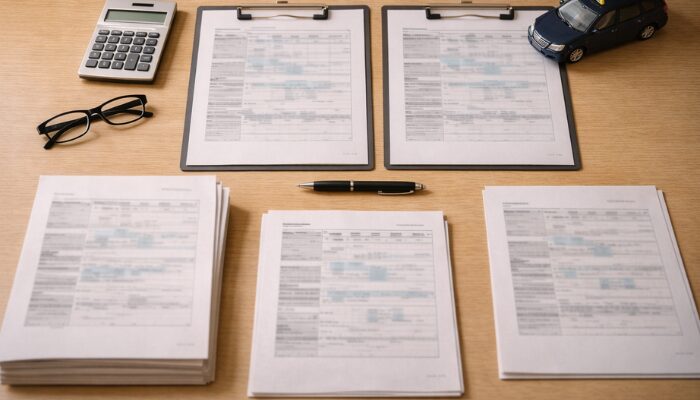 タクシー求人で二種免許の会社負担や条件を比較確認するイメージ写真